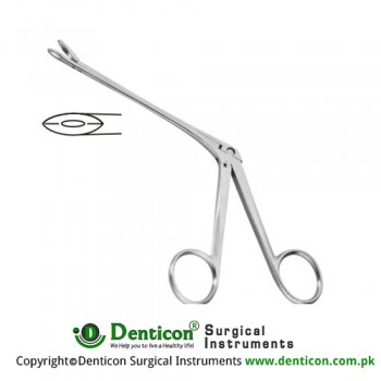 Weil-Blakesley Nasal Cutting Forcep Straight - Fig. 4 Stainless Steel, 12 cm - 4 3/4" Bite Size 5.0 mm